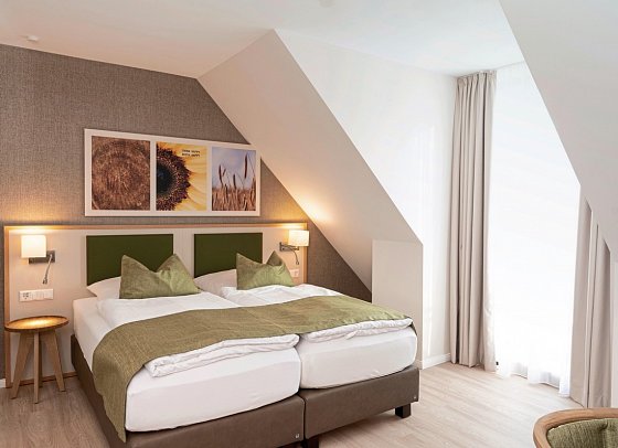 BEECH Resort Plauer See - Wohnbeispiel Komfortzimmer Walddorf oder Schilfdorf (Zimmercodierungen DF1 & DC1)
