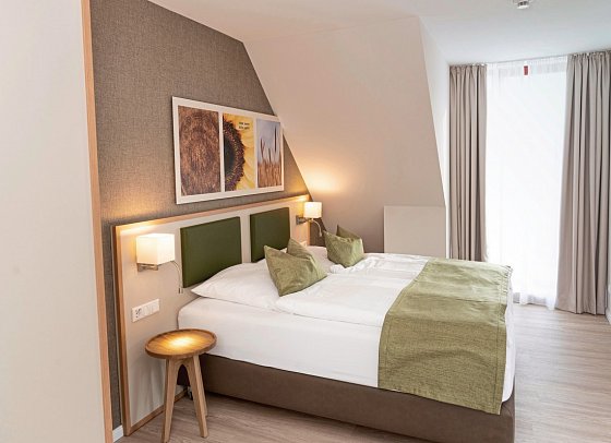 BEECH Resort Plauer See - Wohnbeispiel Komfortzimmer Walddorf oder Schilfdorf (Zimmercodierungen DF1 & DC1)