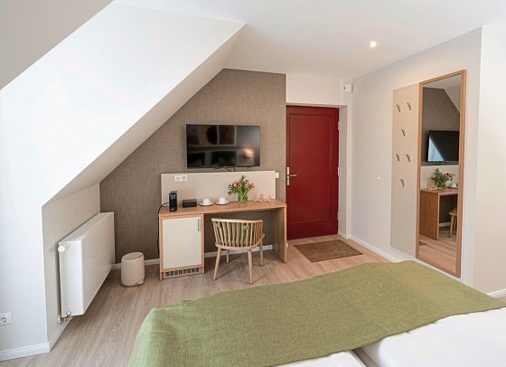 BEECH Resort Plauer See - Wohnbeispiel Komfortzimmer Walddorf oder Schilfdorf (Zimmercodierungen DF1 & DC1)
