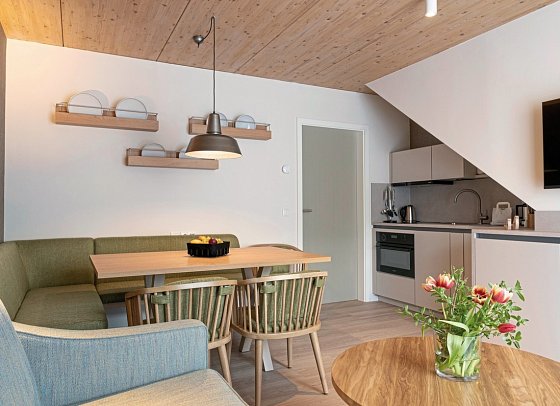 BEECH Resort Plauer See - Wohnbeispiel Duett Apartment (Zimmercodierung AB1)