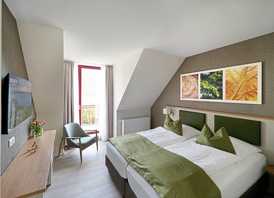 BEECH Resort Plauer See - Wohnbeispiel Duett Apartment (Zimmercodierung AB1)