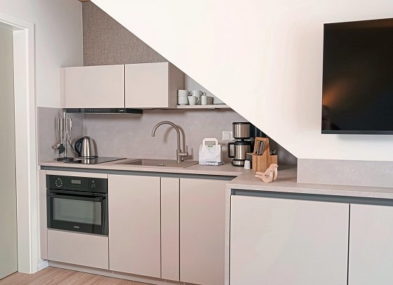 BEECH Resort Plauer See - Wohnbeispiel Duett Apartment (Zimmercodierung AB1)
