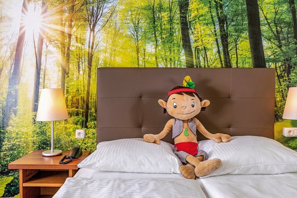 AHORN Seehotel Templin - Wohnbeispiel 2 Doppelzimmer ohne Verbindungstür (Zimmercodierungen FB1 & FB3)