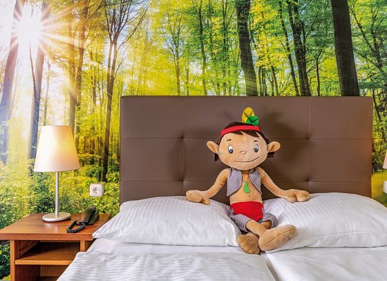 AHORN Seehotel Templin - Wohnbeispiel 2 Doppelzimmer ohne Verbindungstür (Zimmercodierungen FB1 & FB3)