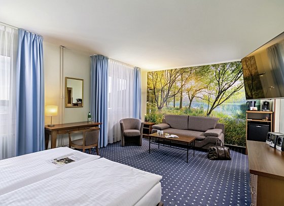 AHORN Seehotel Templin - Wohnbeispiel Studio Panorama (Zimmercodierungen FB2 & FB4)