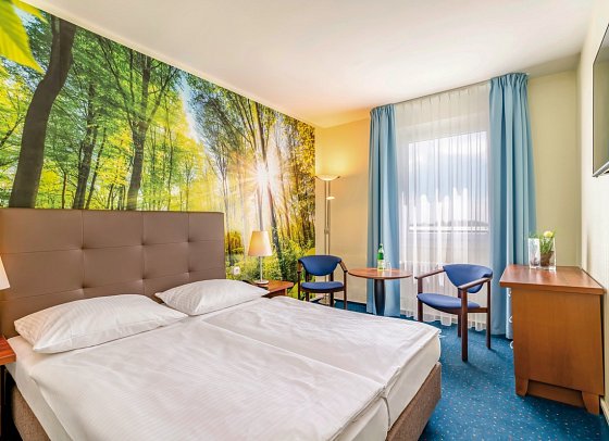 AHORN Seehotel Templin - Wohnbeispiel Doppelzimmer Classic (Zimmercodierungen DB1, DB3, DC1 & DC2)