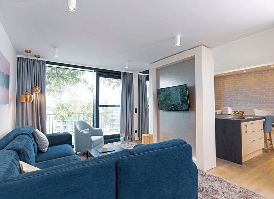 MAREMÜRITZ Yachthafen Resort - Wohnbeispiel Suite Kompass Maisonette (Zimmercodierung MB1)