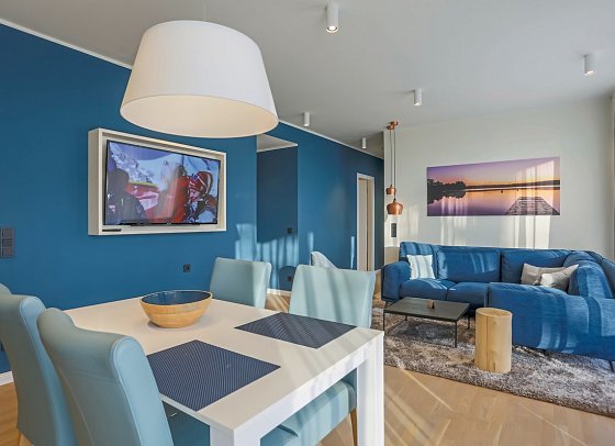 MAREMÜRITZ Yachthafen Resort - Wohnbeispiel Suite Fortuna (Zimmercodierung WB1)