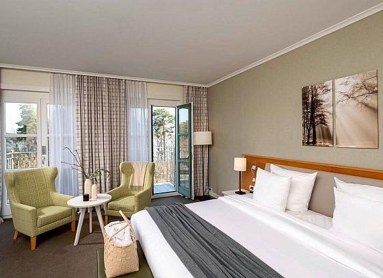 Precise Resort Bad Saarow - Wohnbeispiel Doppelzimmer Deluxe (Zimmercodierung DD1)