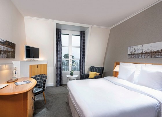 Precise Resort Bad Saarow - Wohnbeispiel Doppelzimmer Superior (Zimmercodierungen DS6 & DC1)