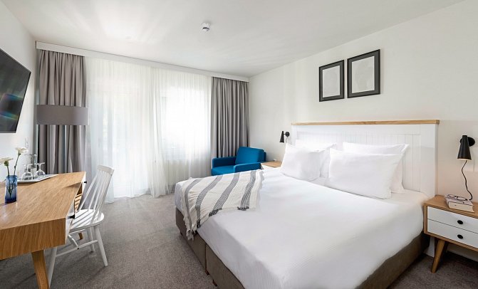 Sunday Resort Marina Wolfsbruch - Wohnbeispiel Doppelzimmer (Zimmercodierungen DB1 & DC1)