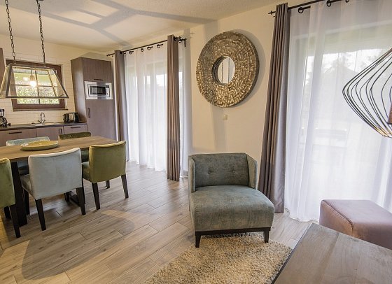 Van der Valk Resort Linstow - Ferienhäuser - Wohnbeispiel Ferien- und Doppelhäuser Typ C (Zimmercodierung HB2)