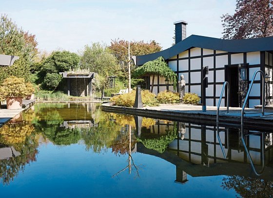 Van der Valk Resort Linstow - Ferienhäuser - Saunagarten