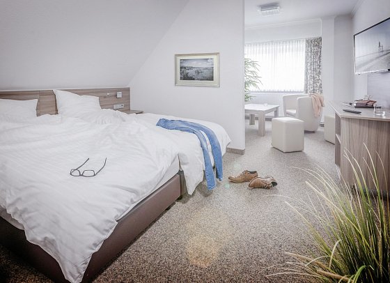 Cuxland Hotel - Wohnbeispiel Doppelzimmer (Zimmercodierung DB1)