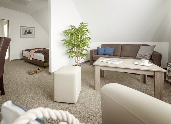Cuxland Hotel - Wohnbeispiel Doppelzimmer (Zimmercodierung DB1)