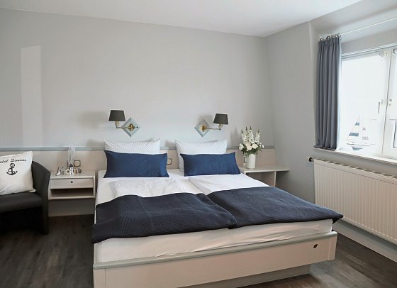 Hotel Simone - Wohnbeispiel Doppelzimmer (Zimmercodierung DB1)