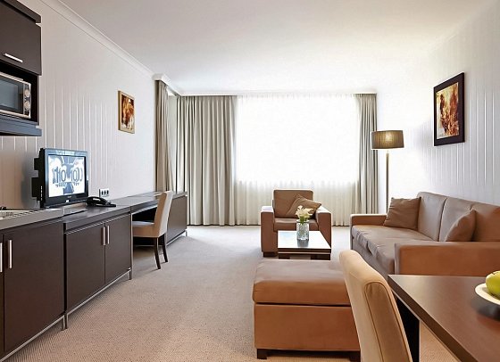 Aquaworld Resort Budapest - Wohnbeispiel Appartement (Zimmercodierungen AB2 & OB3)