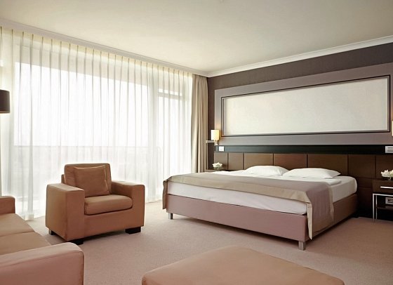 Aquaworld Resort Budapest - Wohnbeispiel Juniorsuite (Zimmercodierungen JB1 & JB2)