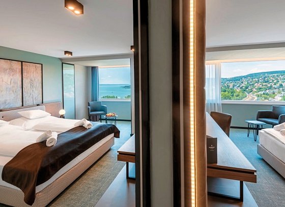 Hunguest Hotel Bál Resort - Wohnbeispiel Familienzimmer (Zimmercodierung FB1)