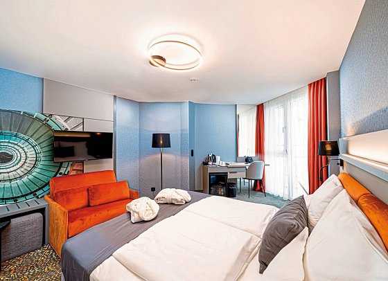 Hotel Helikon - Wohnbeispiel Doppelzimmer Superior (Zimmercodierung DS2)