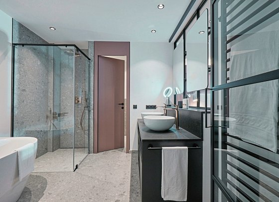Garberhof - Badbeispiel Wellnesssuite Venustas (Zimmercodierung JB2)
