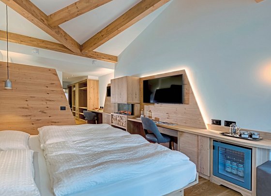 Kristiania Pure Nature Hotel & Spa - Wohnbeispiel Juniorsuite Quarzo (Zimmercodierung JB3)
