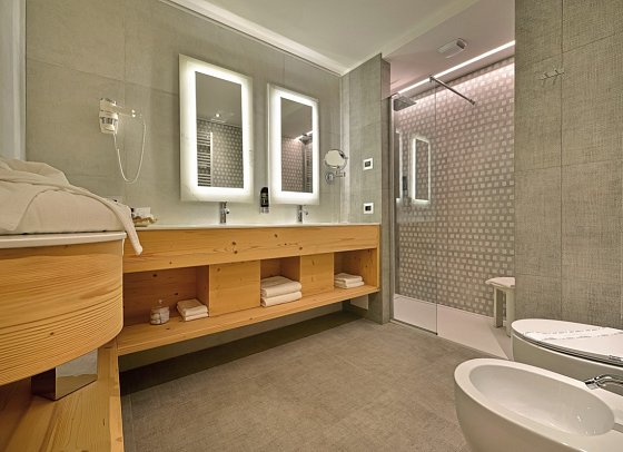Kristiania Pure Nature Hotel & Spa - Wohnbeispiel Juniorsuite Quarzo (Zimmercodierung JB3)