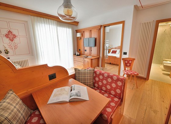 Kristiania Pure Nature Hotel & Spa - Wohnbeispiel Suite Zircone (Zimmercodierung WB1)