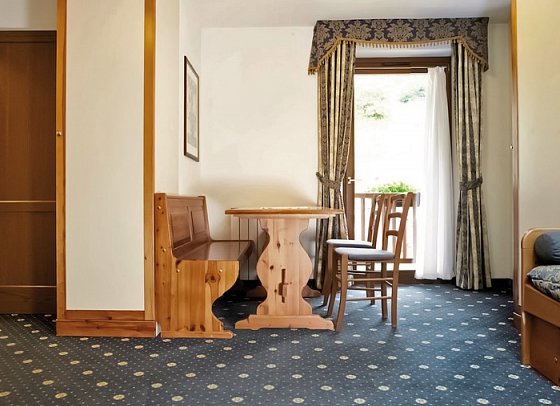 Domina Parco dello Stelvio - Wohnbeispiel Appartement Family Room (Zimmercodierung AB1)
