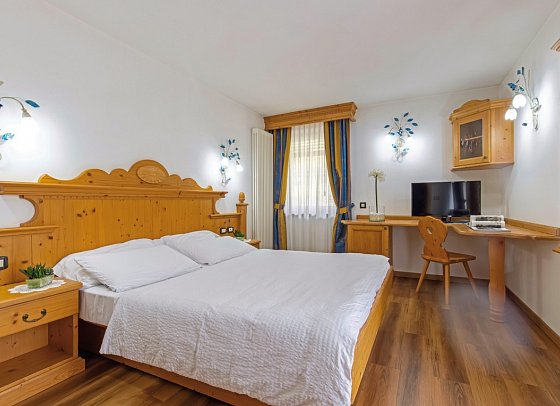 Domina Parco dello Stelvio - Wohnbeispiel Doppelzimmer Komfort (Zimmercodierung DF1)