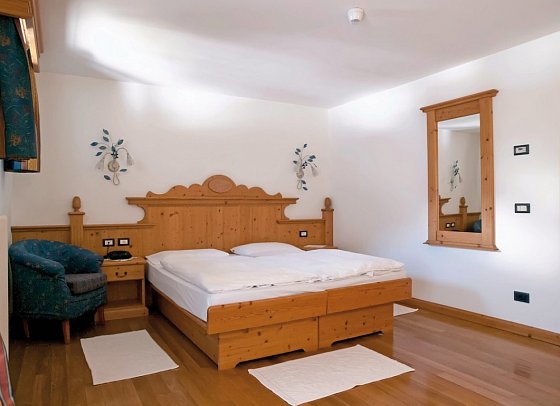 Domina Parco dello Stelvio - Wohnbeispiel Doppelzimmer Komfort (Zimmercodierung DF1)
