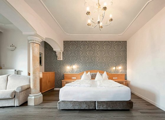 Hotel Rössl - Wohnbeispiel Doppelzimmer Hochwart (Zimmercodierung DB3)
