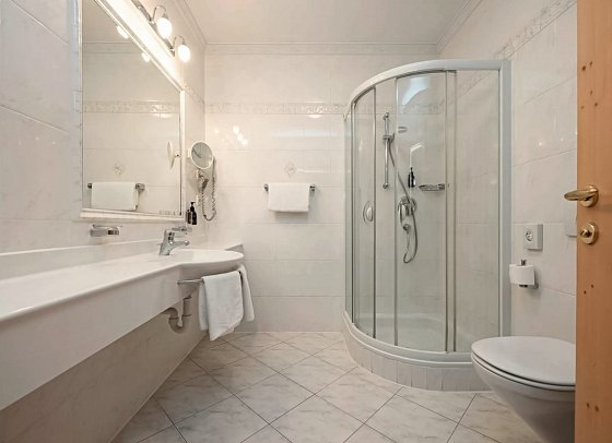 Hotel Rössl - Wohnbeispiel Doppelzimmer Hochwart (Zimmercodierung DB3)