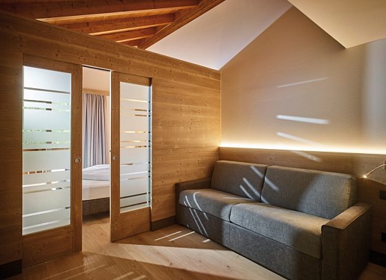 Active, Family & Wellness Hotel Shandranj - Wohnbeispiel Juniorsuite (Zimmercodierung JB1)
