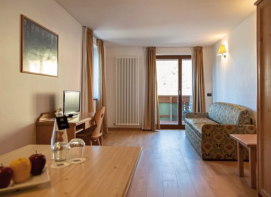 Golf Hotel - Wohnbeispiel Familienzimmer (Zimmercodierung FB1)