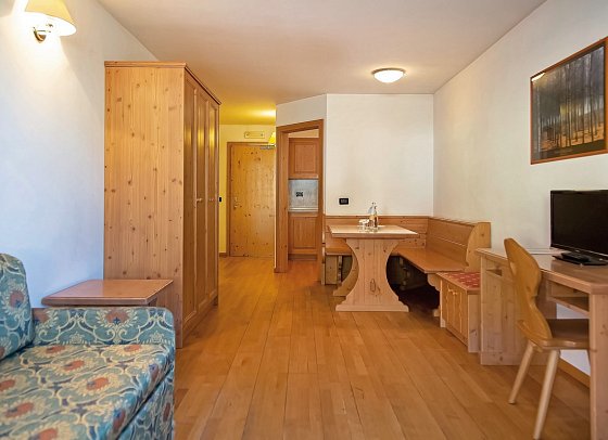 Golf Hotel - Wohnbeispiel Familienzimmer (Zimmercodierung FB1)