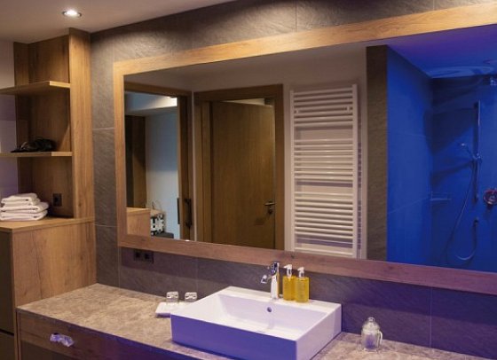 Molaris Lodges - Wohnbeispiel Juniorsuite Alpin Lodge (Zimmercodierung JB3)