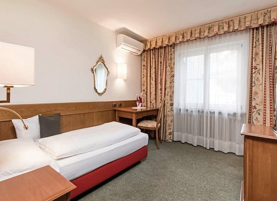 GrünerBaum Hotels - Wohnbeispiel Einzelzimmer Standard (Zimmercodierungen EBU & EBV)