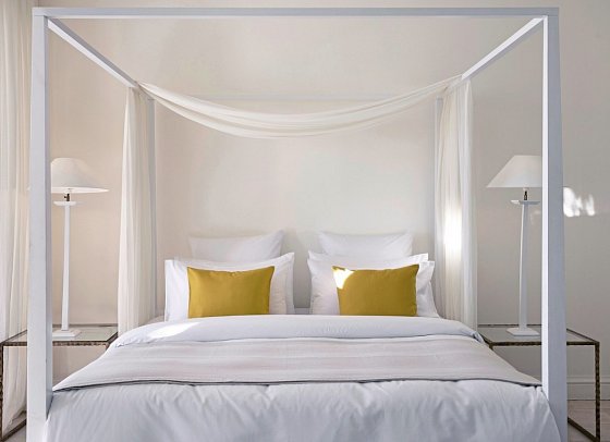 Grecotel Eva Palace - Wohnbeispiel Bungalow Junior Suite Sea View (Zimmercodierung BBM)