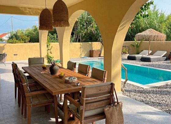 Acharavi Beach - Wohnbeispiel Villa Privatpool (Zimmercodierung VBR)