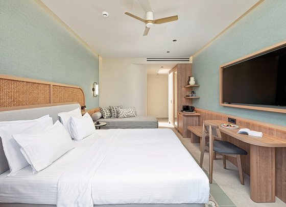 Apollo Corfu - Wohnbeispiel Doppelzimmer Deluxe (Zimmercodierung DD1)