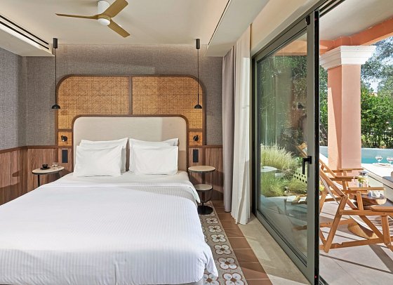 Apollo Corfu - Wohnbeispiel Suite Deluxe Family Privatpool (Zimmercodierung WDR)