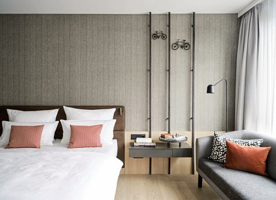 ATLANTIC Hotel Münster - Wohnbeispiel Doppelzimmer Komfort (Zimmercodierung DF1)