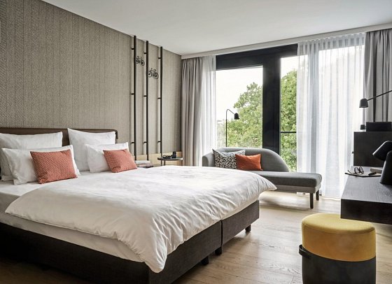 ATLANTIC Hotel Münster - Wohnbeispiel Doppelzimmer Komfort (Zimmercodierung DF1)