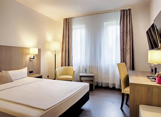 ACHAT Hotel Bochum Dortmund - Wohnebispiel Doppelzimmer Business Economy (Zimmercodierung DE1)
