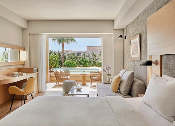 Minoa Palace Resort - Doppelzimmer Privat Pool Imperial Gebäude (Zimmercodierung D2R)