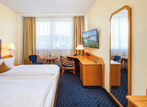 Best Western Ahorn Hotel Oberwiesenthal - Wohnbeispiel Doppelzimmer Classic (Zimmercodierung DB1)