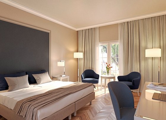 Dorint Parkhotel Meißen - Wohnbeispiel Doppelzimemr Komfort Park Residenz (Zimmercodierung DF1)