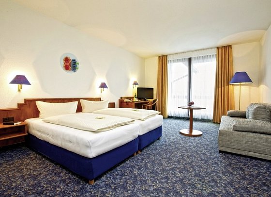 Alpina Lodge Hotel Oberwiesenthal - Wohnbeispiel Doppelzimmer Komfort (Zimmercodierung DF1)