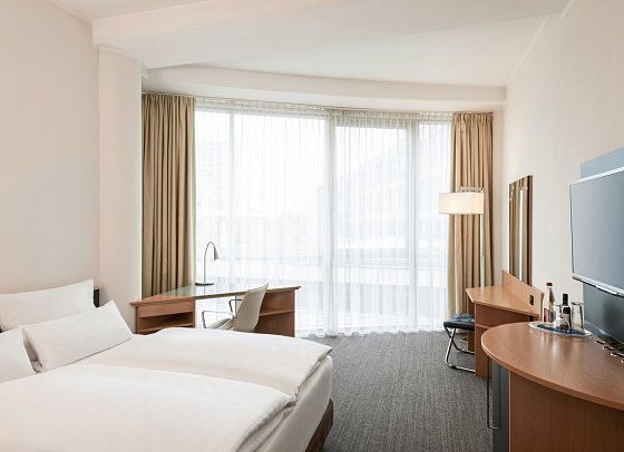 NH Düsseldorf City - Wohnbeispiel Doppelzimmer Standard (Zimmercodierung DG1)
